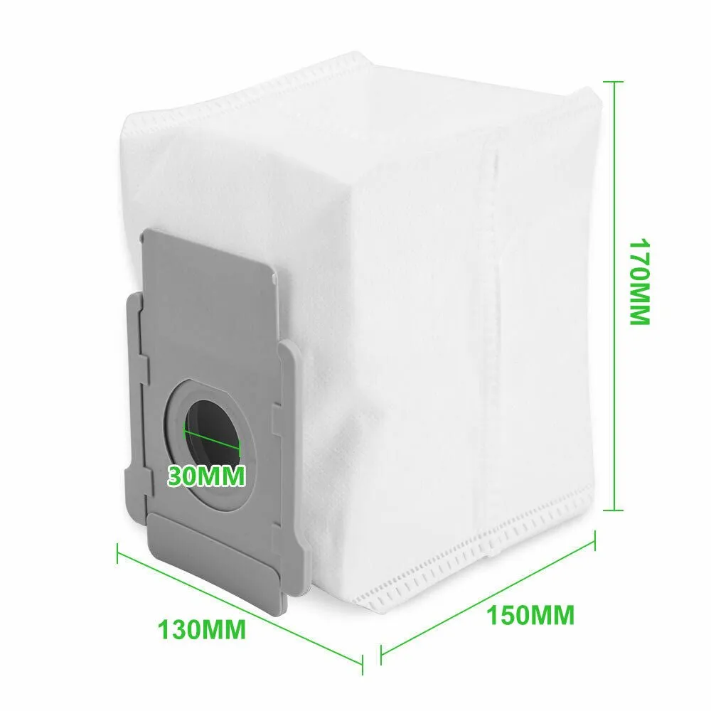 12 Packs Vacuum Dust Bags for IRobot Roomba i7 i7 /Plus s9  (9550) Clean Bags