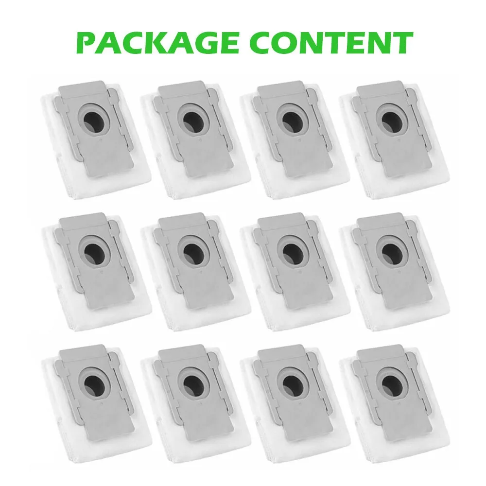 12 Packs Vacuum Dust Bags for IRobot Roomba i7 i7 /Plus s9  (9550) Clean Bags