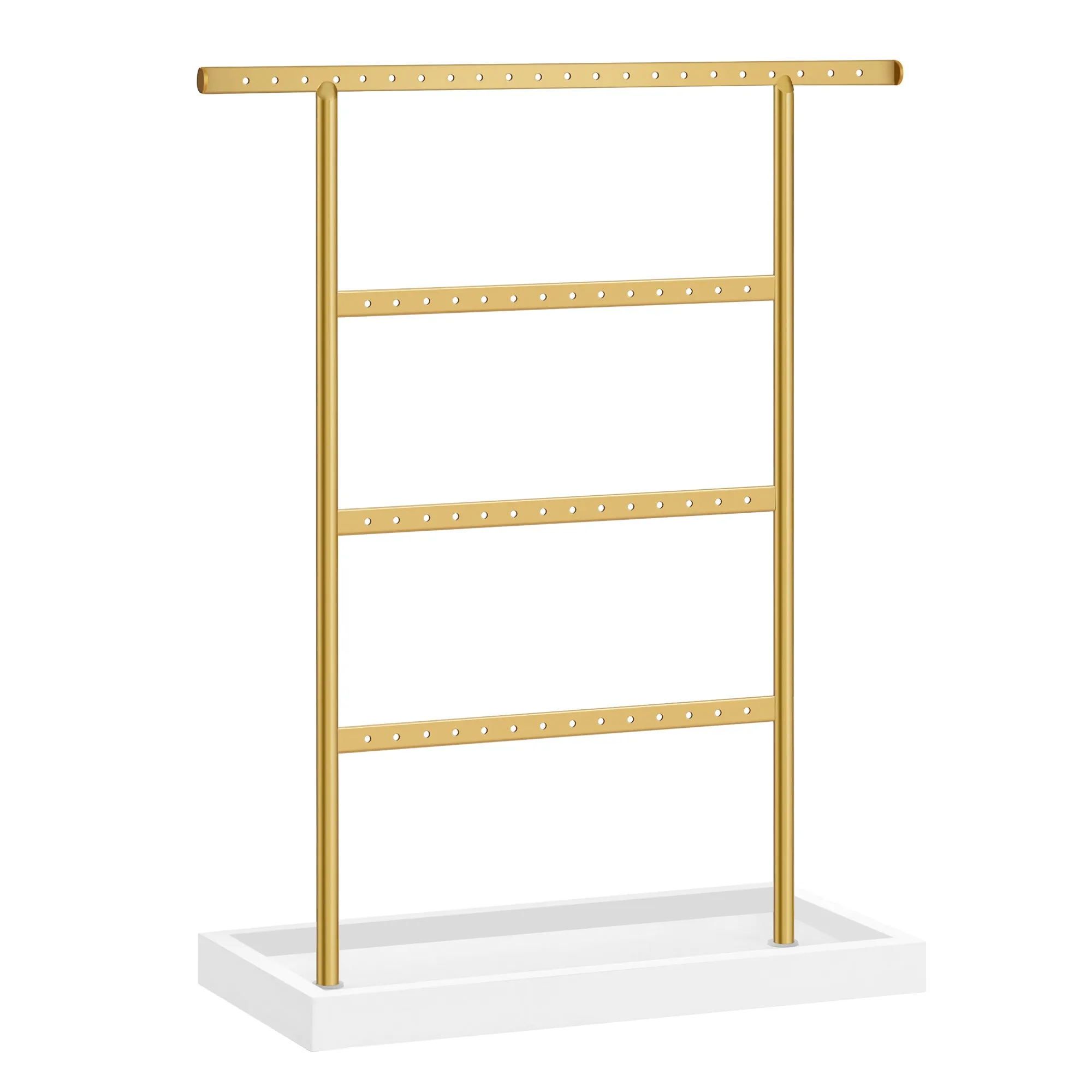 4-Tier Jewelry Stand with Tray