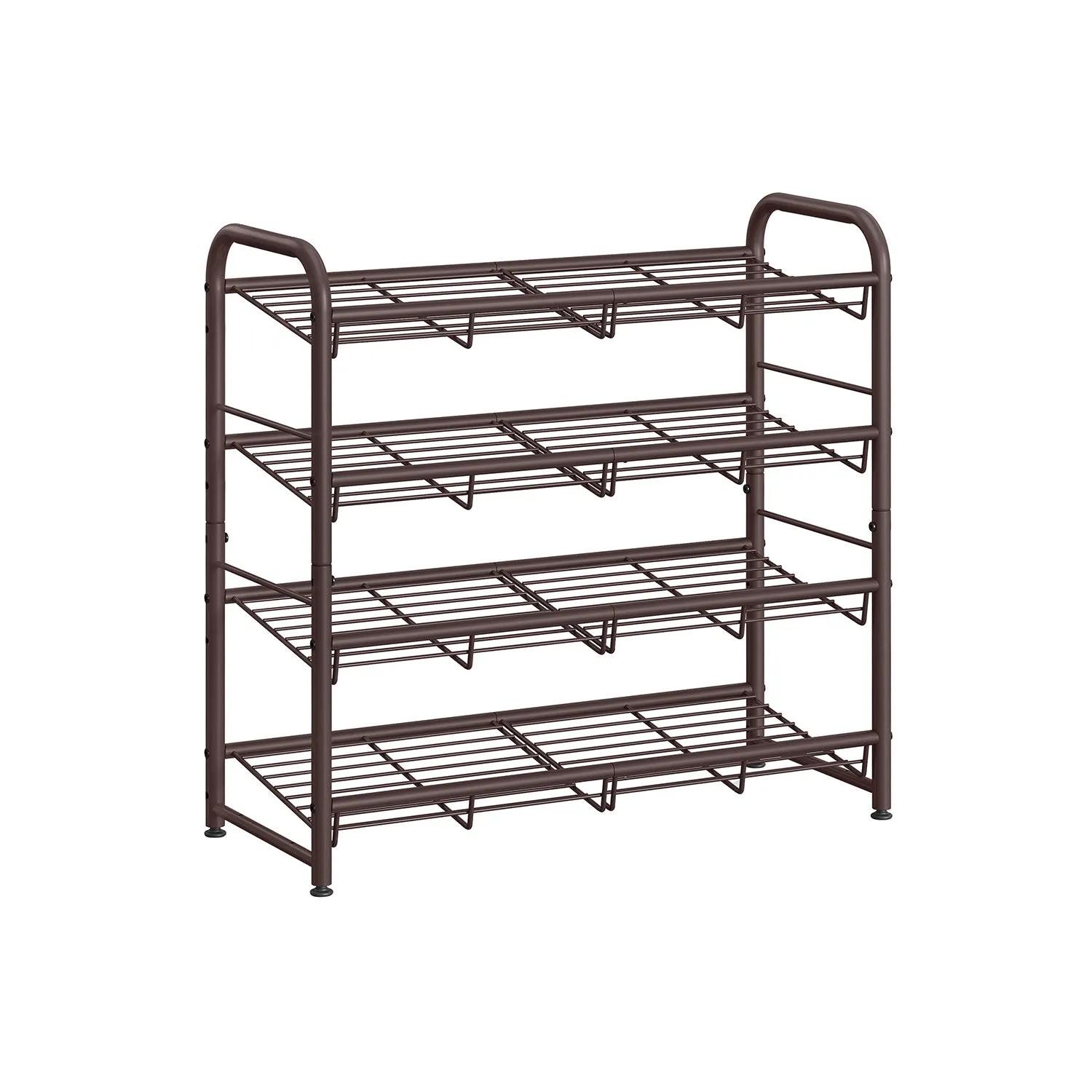 4-Tier Shoe Rack Storage Organizer