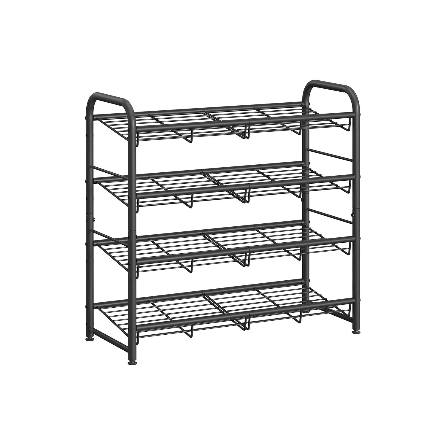 4-Tier Shoe Rack Storage Organizer