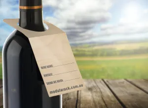 50 x Wine Bottle Neck Tags