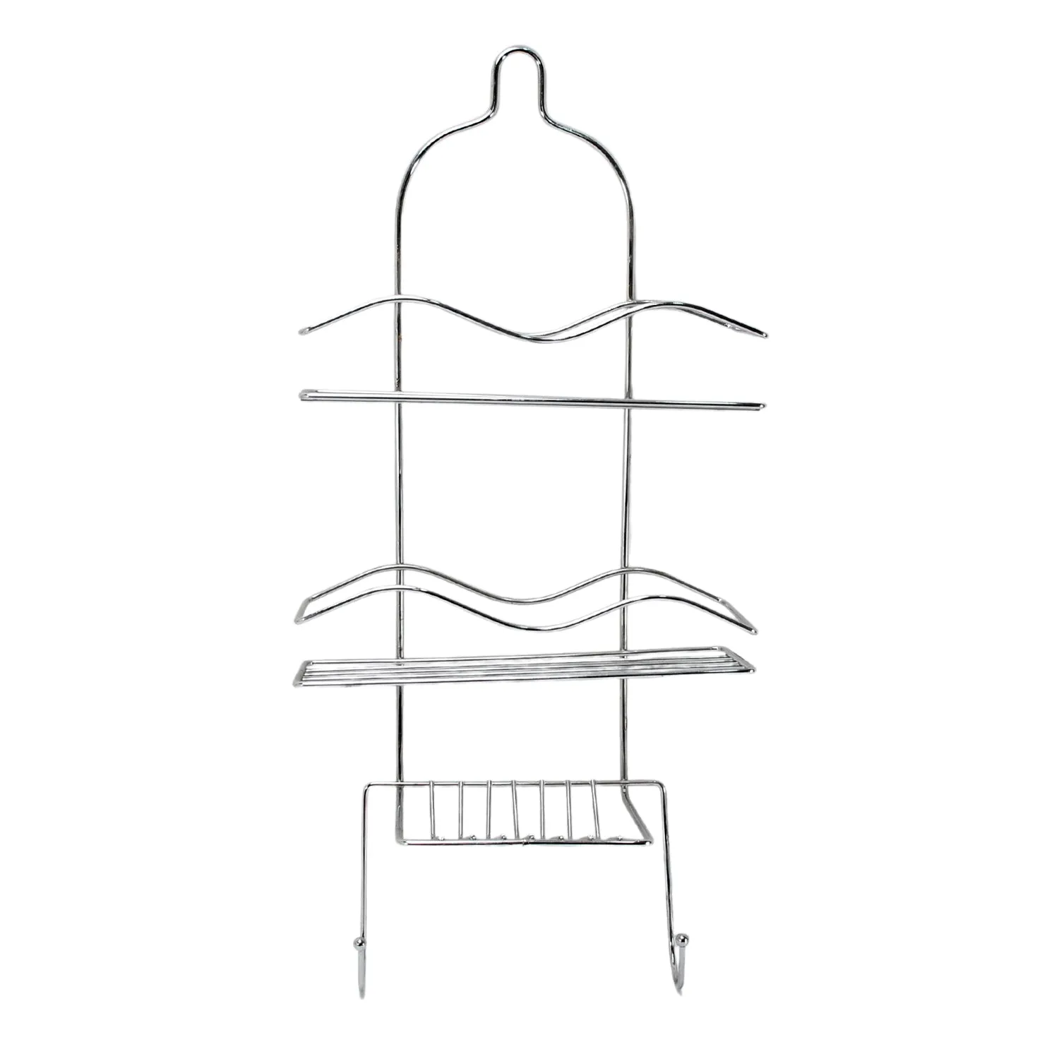 5257 Multipurpose Stainless Steel Bathroom Shelf and Rack / Shower Caddy / Bathroom Storage Shelf / Holder / Bathroom Accessories for Home