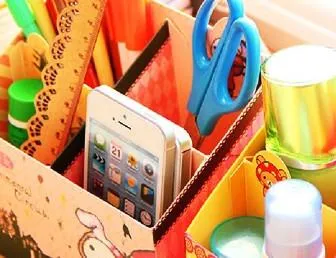 A Set of 4 Cute DIY Table Organizer