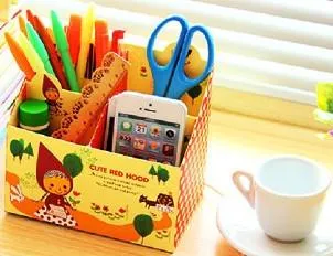 A Set of 4 Cute DIY Table Organizer