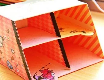 A Set of 4 Cute DIY Table Organizer