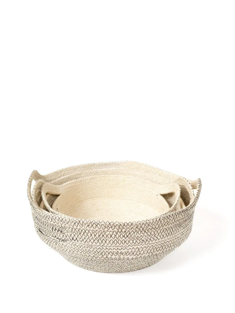 Amari Fruit Bowl - Black (Set Of 3)