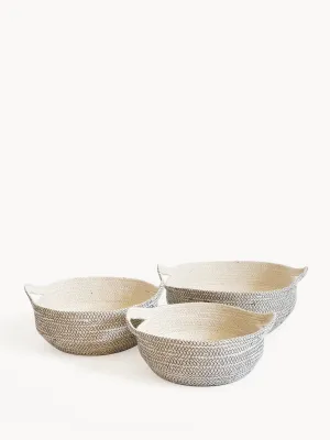 Amari Fruit Bowl - Black (Set Of 3)