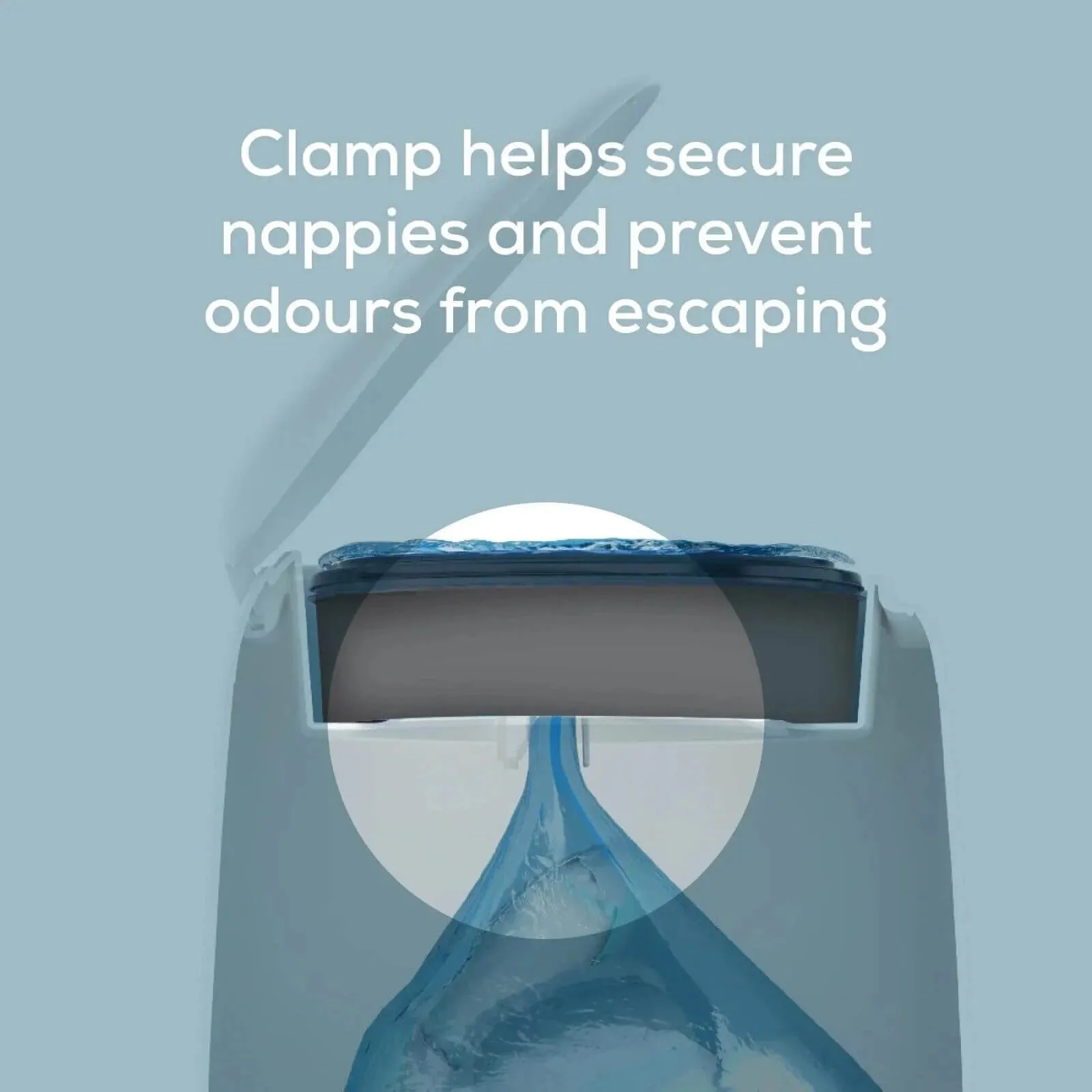 Angelcare Nappy Disposal System White