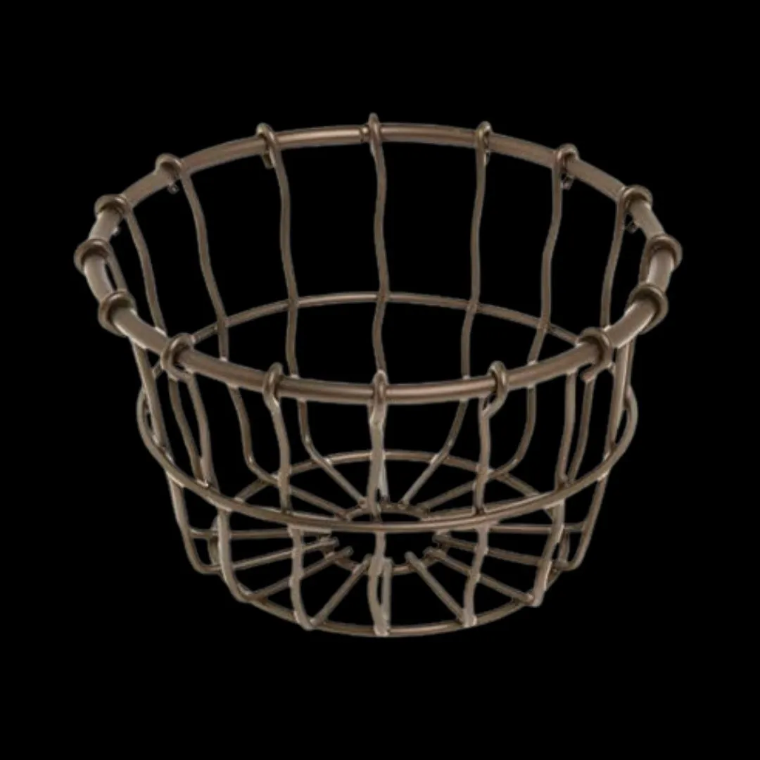 Artistry Collection: Bronze Metal Basket