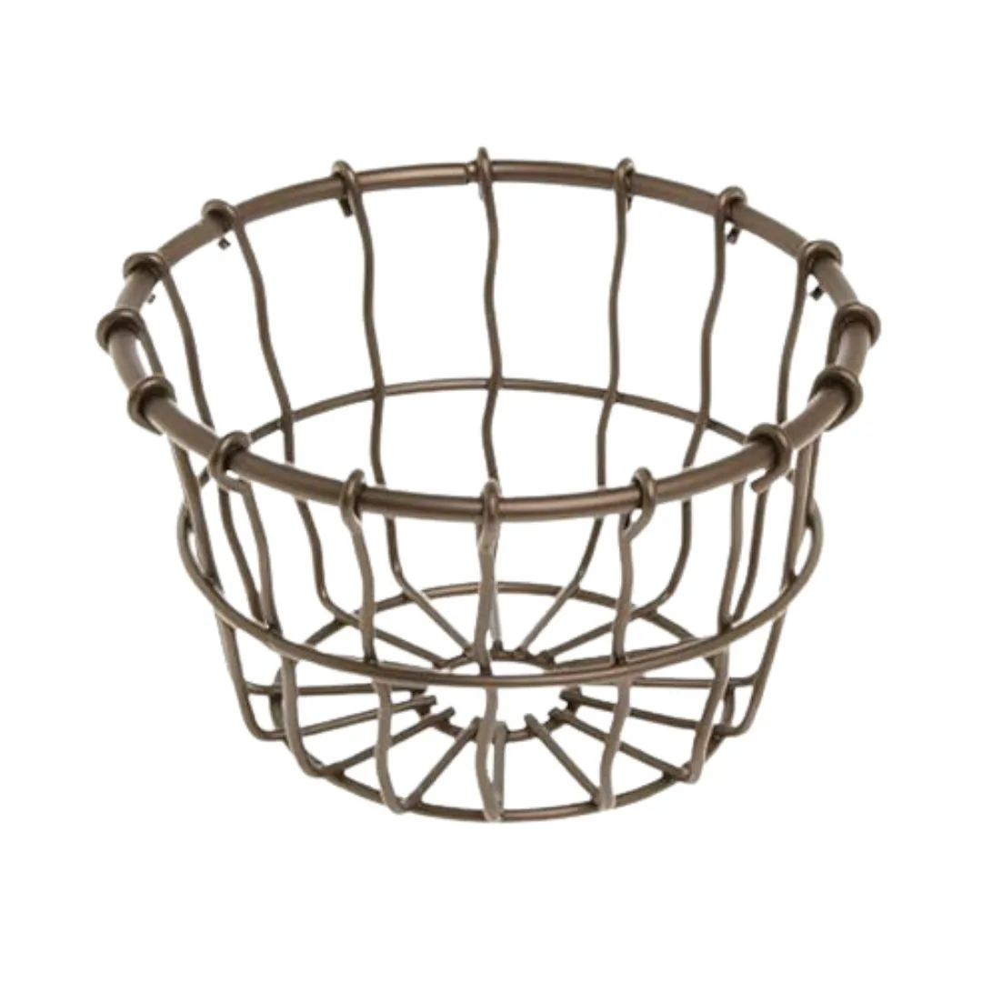 Artistry Collection: Bronze Metal Basket