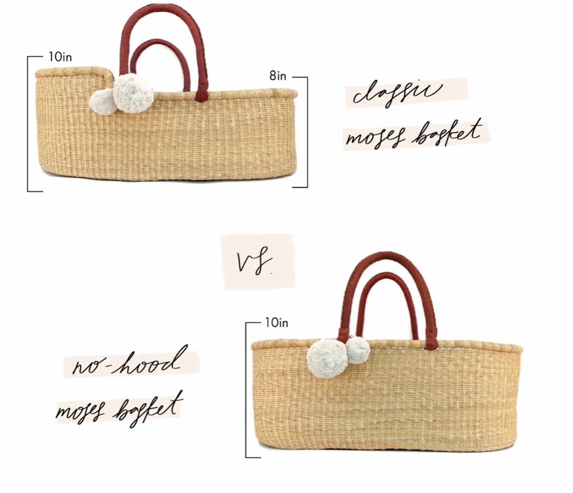 Ashwood<br>African Moses Basket<br>discontinued design