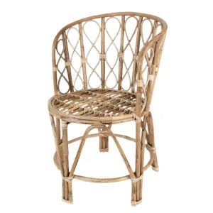 Babymoon Rustic Cane Chair | Wooden Properties | Baby Photography Props