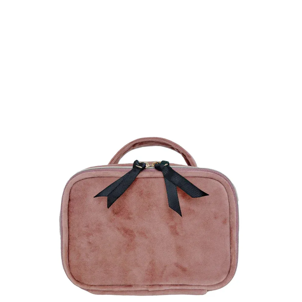 Bag-All Small Beauty Box - Pink Velvet