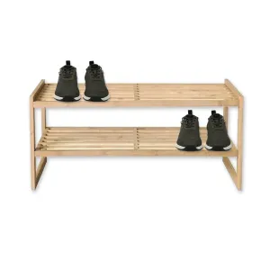 Bamboo Shoe Rack