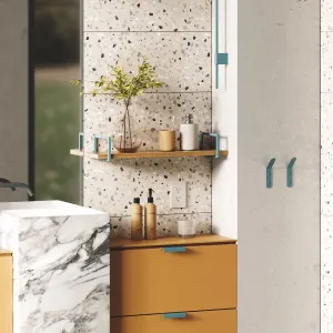 Bart White Oak Wall Shelf