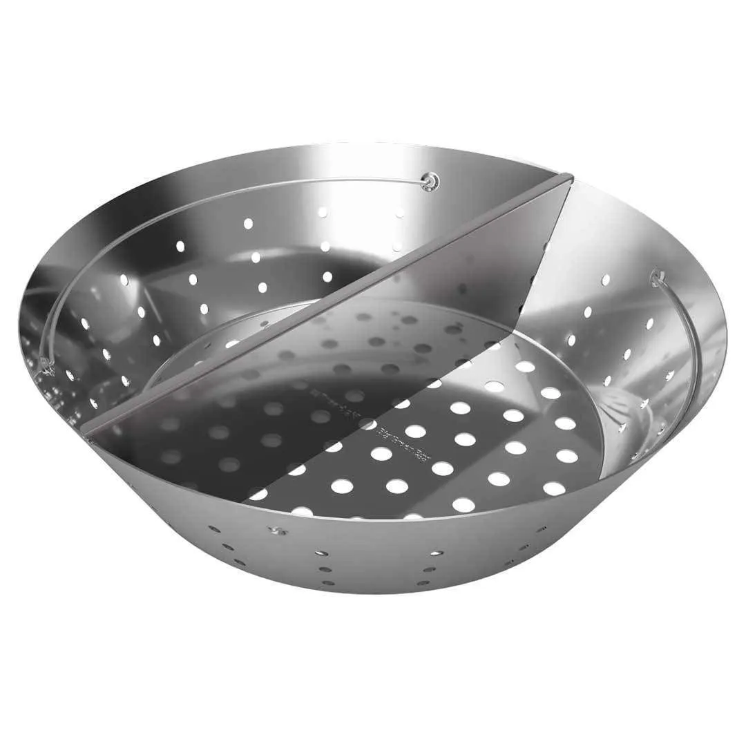 Big Green Egg Stainless Steel Fire Bowls ( Ash Basket)