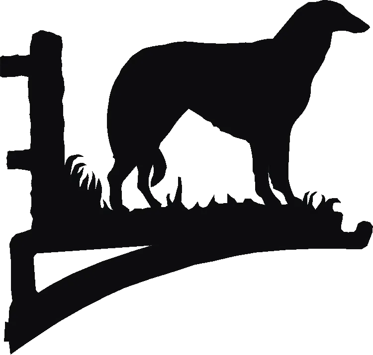 Borzoi Hanging Brackets