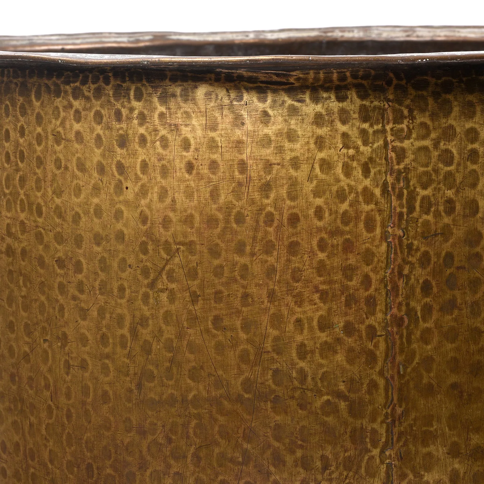Brass Water Pot From Rajasthan For Planter - Mid 19th Century