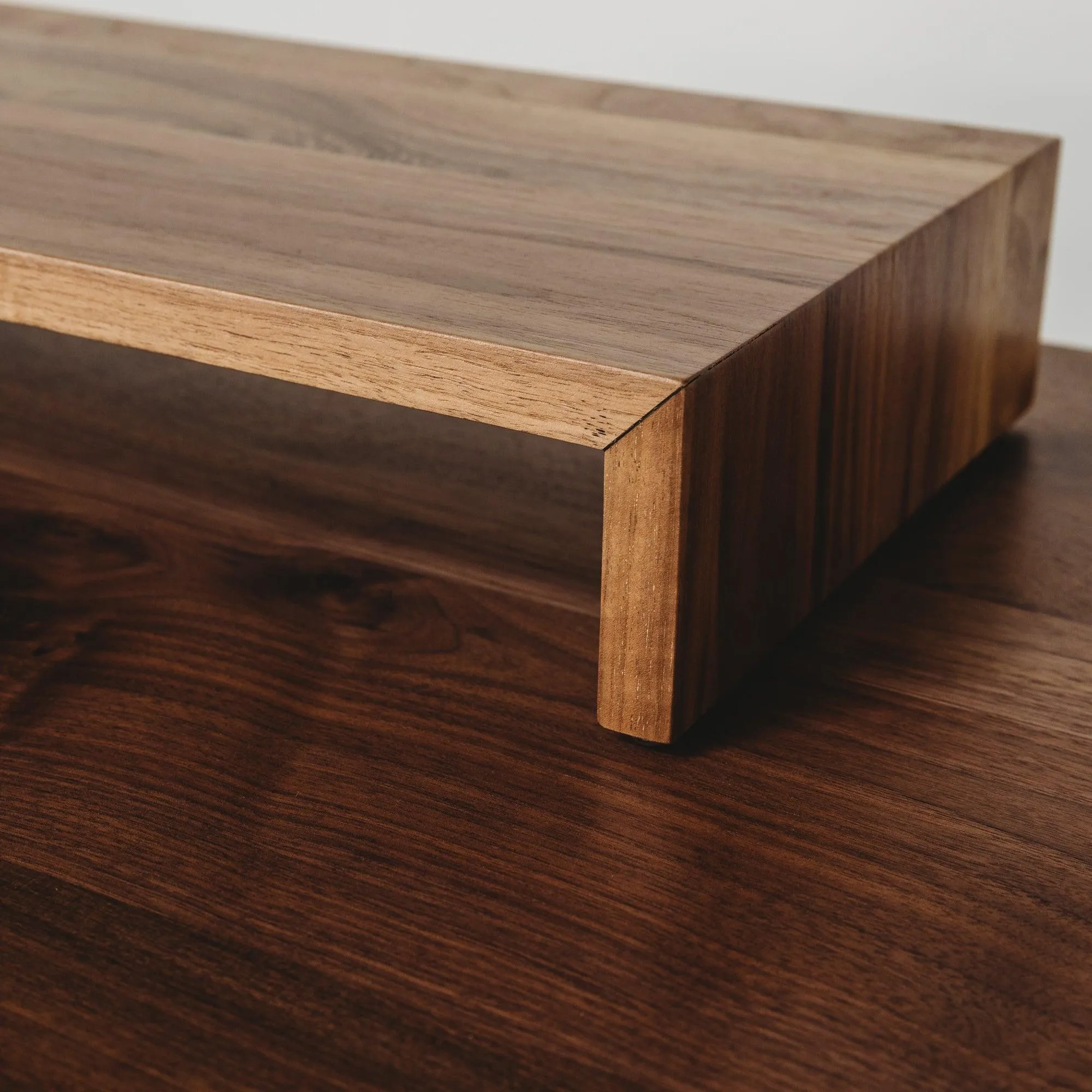Bridge // Modern Monitor Stand & Desktop Shelf