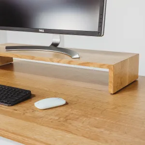 Bridge // Modern Monitor Stand & Desktop Shelf