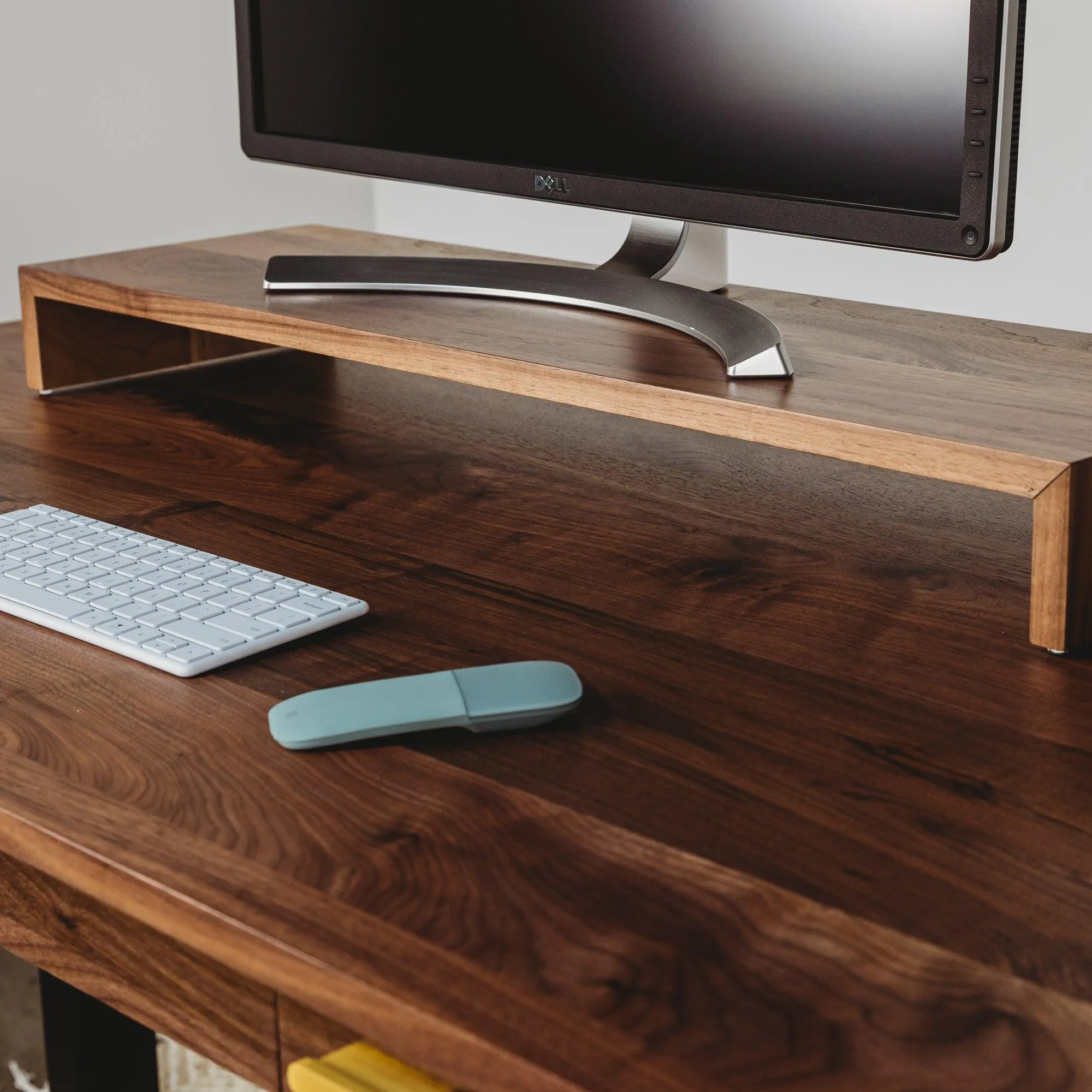 Bridge // Modern Monitor Stand & Desktop Shelf