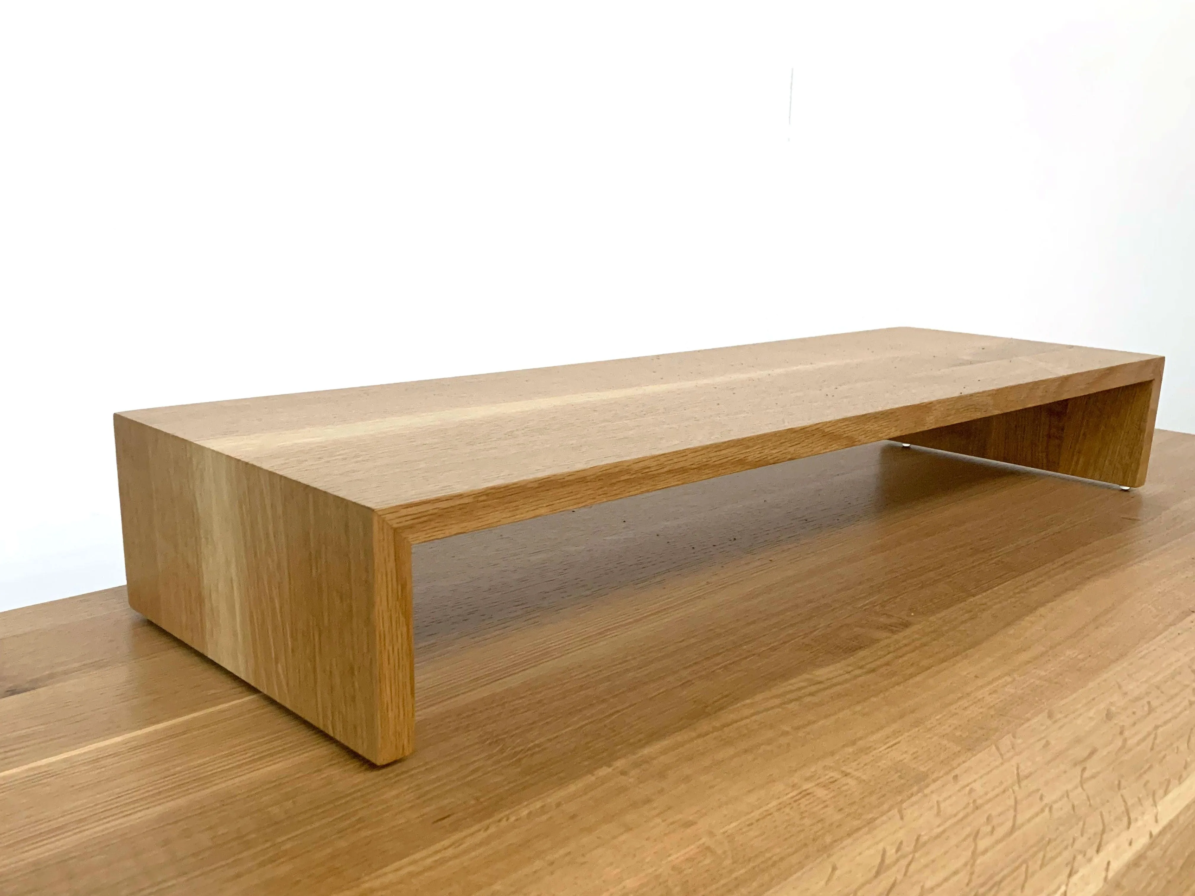 Bridge // Modern Monitor Stand & Desktop Shelf