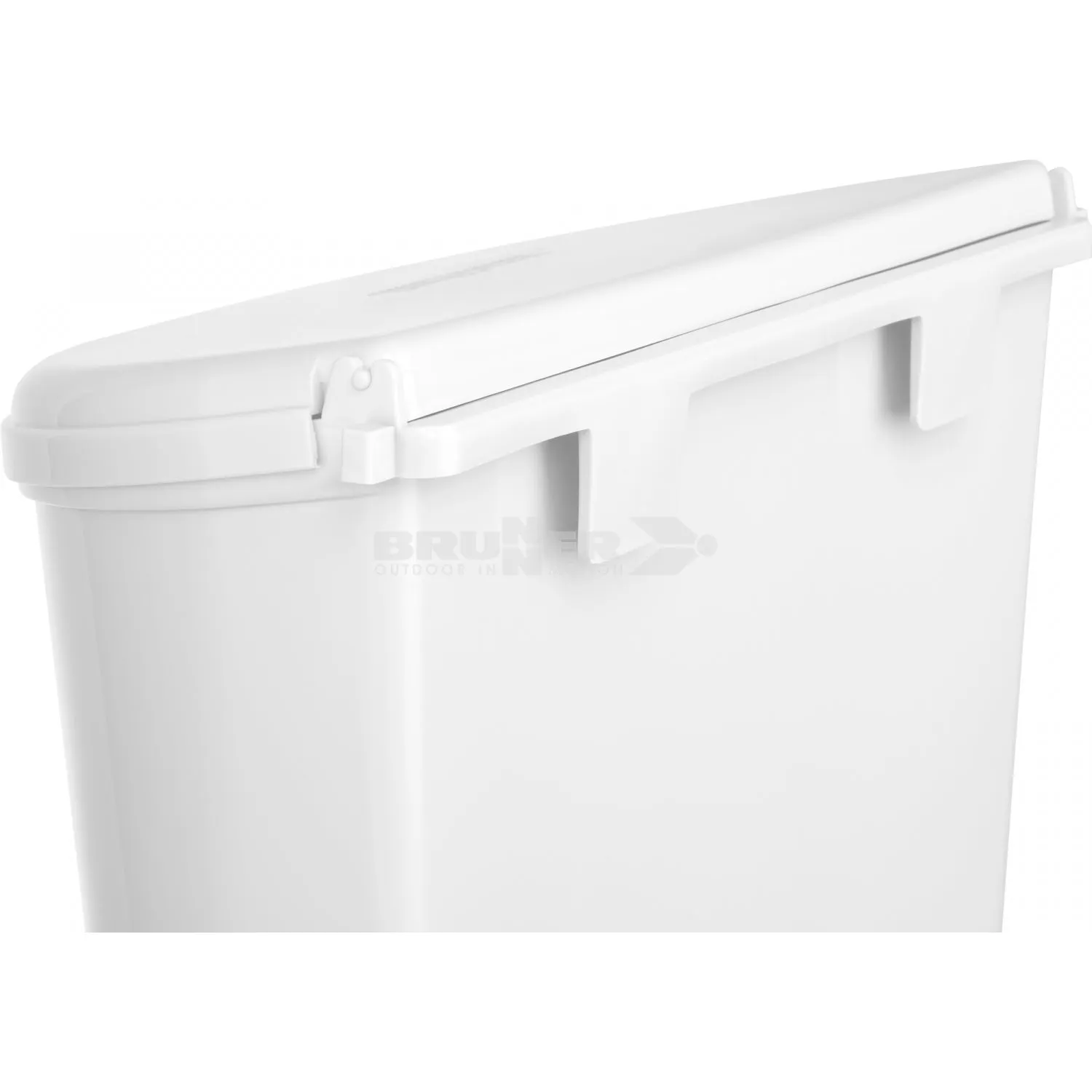 Brunner Pillar Caravan Waste Bin XL White