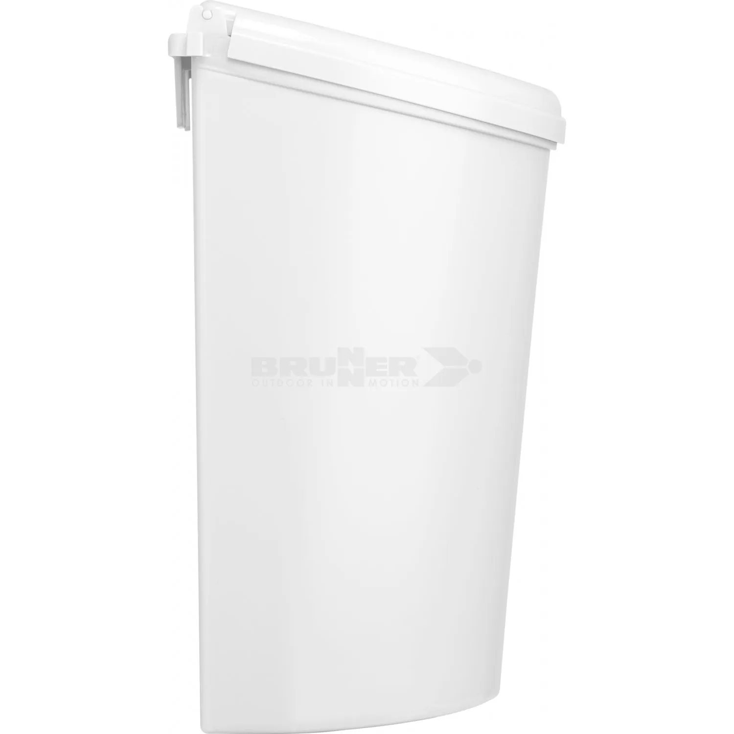 Brunner Pillar Caravan Waste Bin XL White