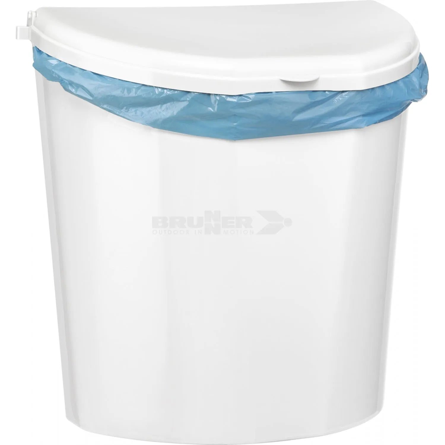 Brunner Pillar Caravan Waste Bin XL White
