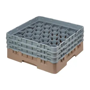 Cambro Camrack Beige 30 Compartments Max Glass Height 174mm - FD075