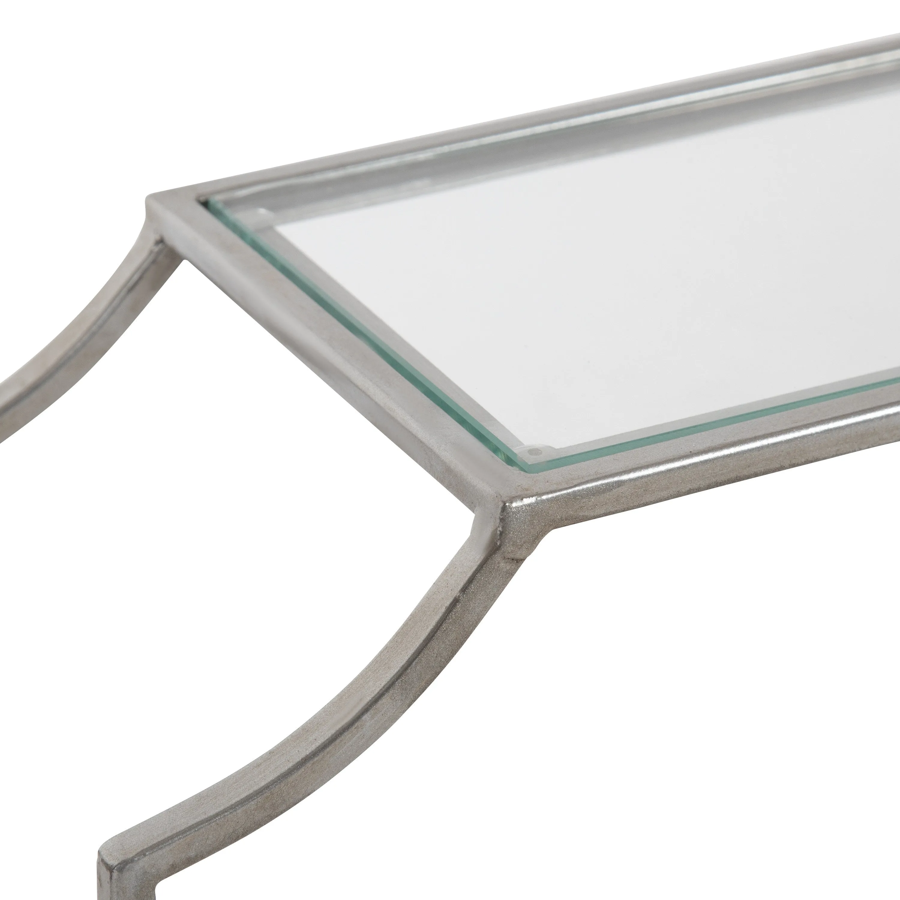 Ciel Modern Glam Metal Wall Shelf Set