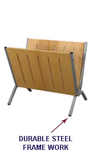 Classic Wooden Art Bins