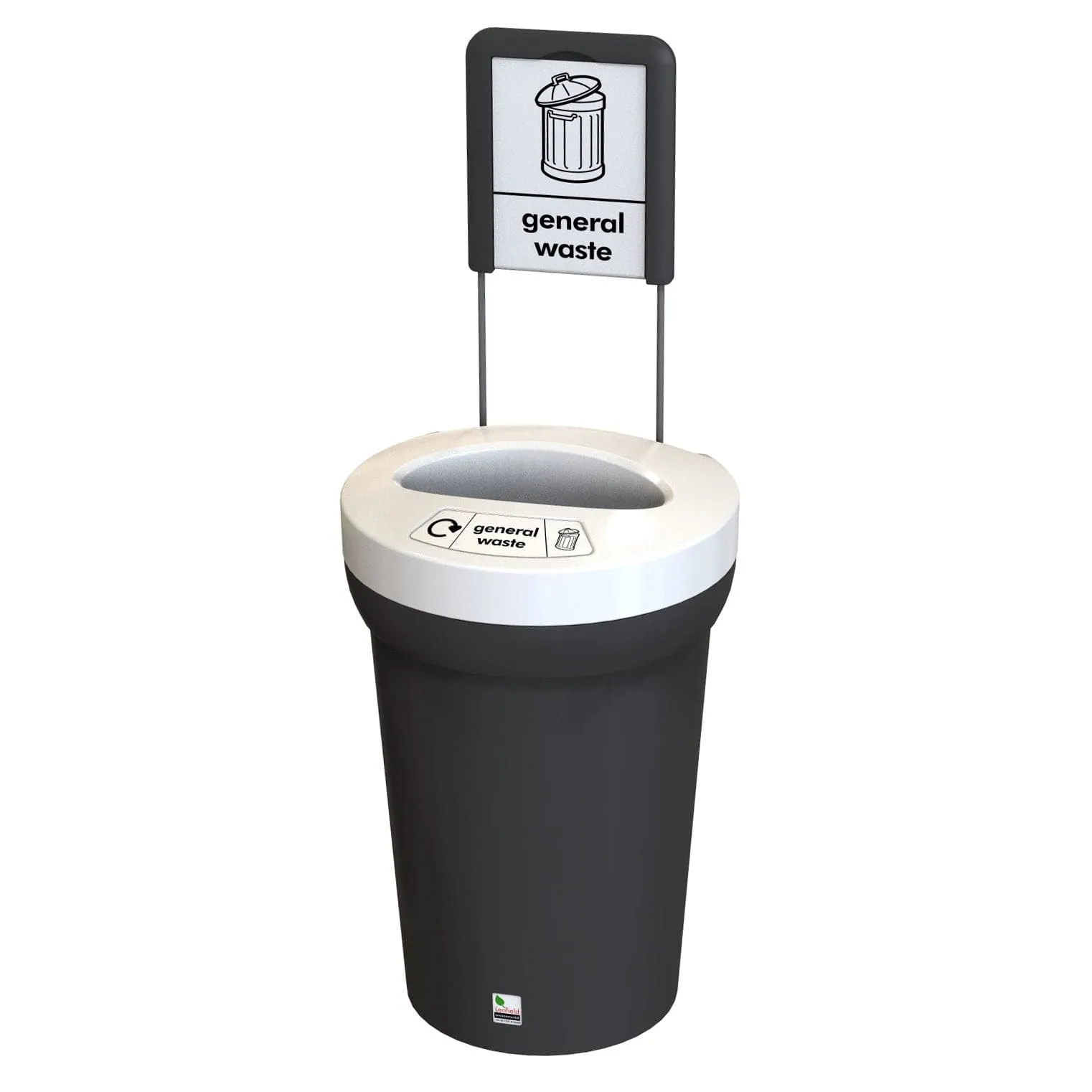 Coloured Arena Recycling Bin - 95 Litre