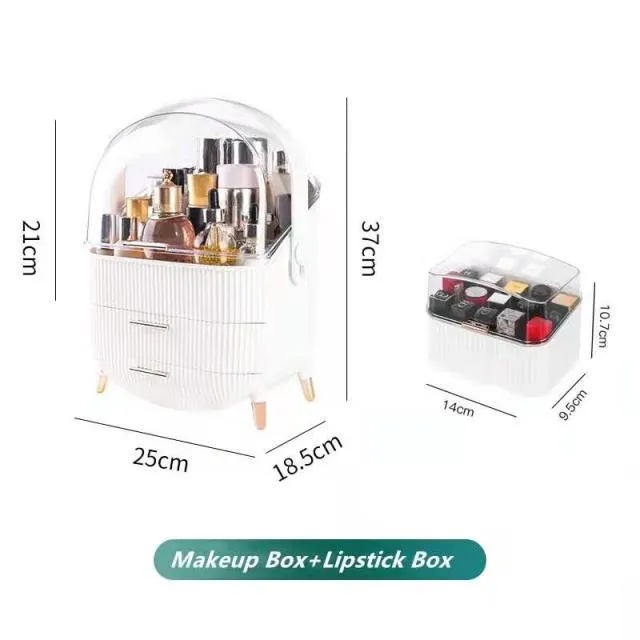 Cosmetic Storage Box Makeup Desktop Beauty Storage Case Drawer Organizer -Jennyhome