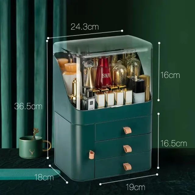 Cosmetic Storage Box Makeup Desktop Beauty Storage Case Drawer Organizer -Jennyhome