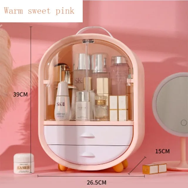Cosmetic Storage Box Makeup Desktop Beauty Storage Case Drawer Organizer -Jennyhome