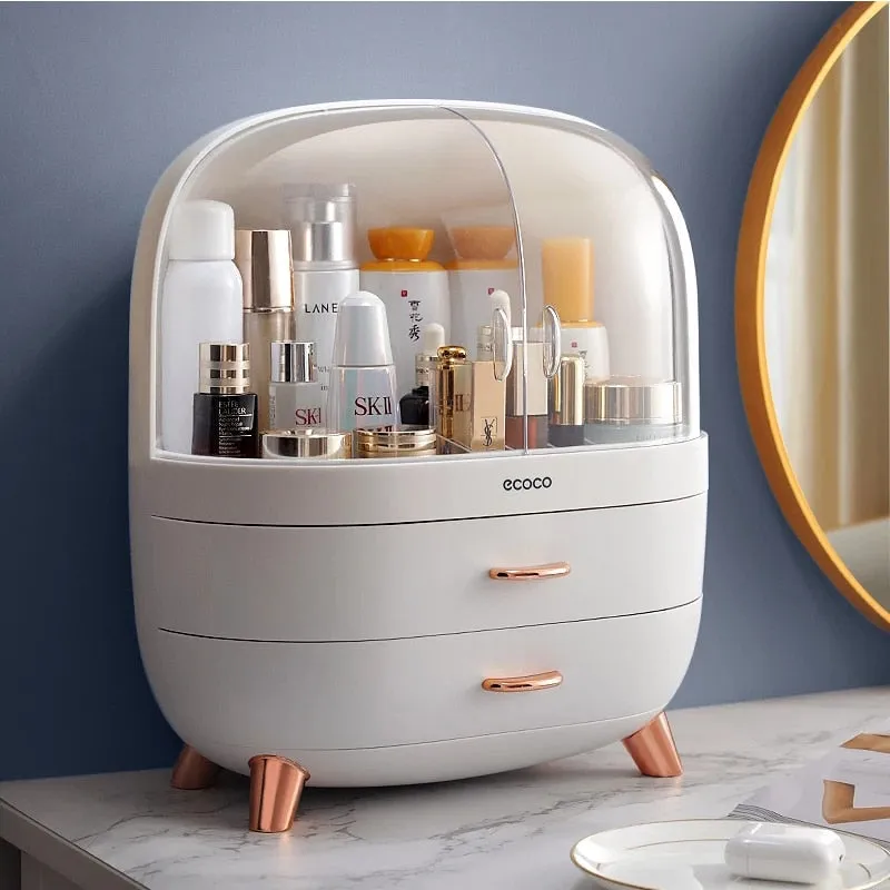 Cosmetic Storage Box Makeup Desktop Beauty Storage Case Drawer Organizer -Jennyhome