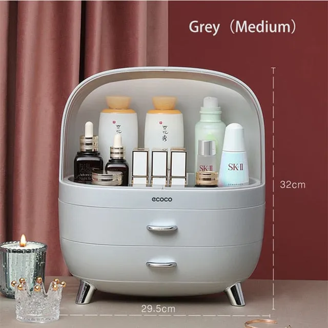 Cosmetic Storage Box Makeup Desktop Beauty Storage Case Drawer Organizer -Jennyhome
