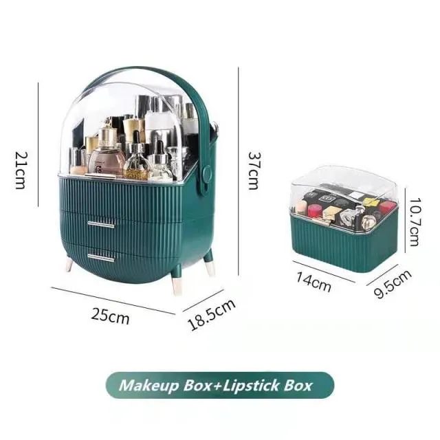 Cosmetic Storage Box Makeup Desktop Beauty Storage Case Drawer Organizer -Jennyhome