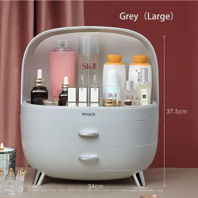 Cosmetic Storage Box Makeup Desktop Beauty Storage Case Drawer Organizer -Jennyhome