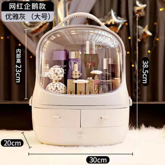 Cosmetic Storage Box Makeup Desktop Beauty Storage Case Drawer Organizer -Jennyhome