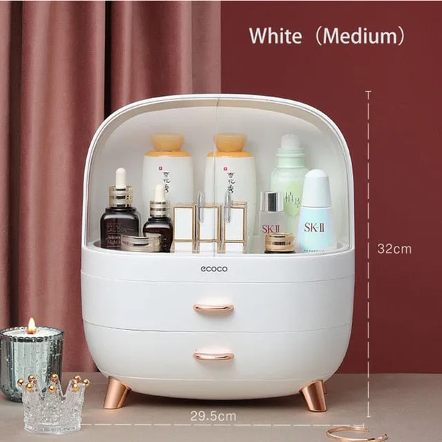 Cosmetic Storage Box Makeup Desktop Beauty Storage Case Drawer Organizer -Jennyhome