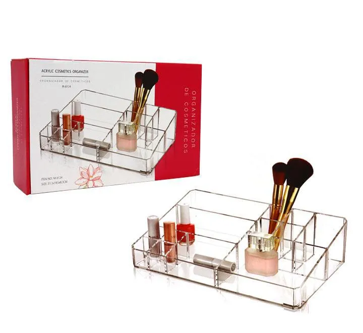 Cosmetic Tray Display Acrylic Makeup Organizer