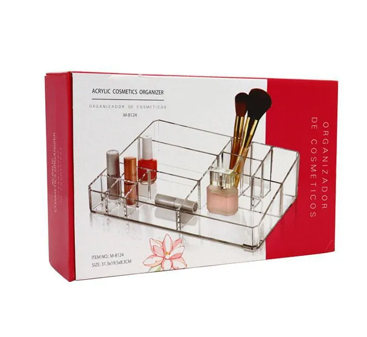Cosmetic Tray Display Acrylic Makeup Organizer