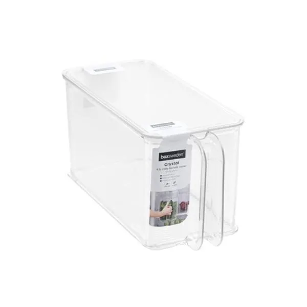 Crystal Easy Access Storer With Lid - 4.5L