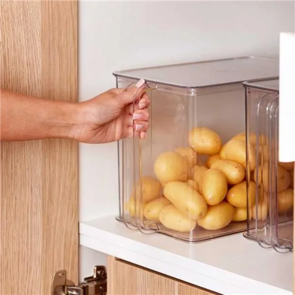 Crystal Easy Access Storer With Lid - 4.5L