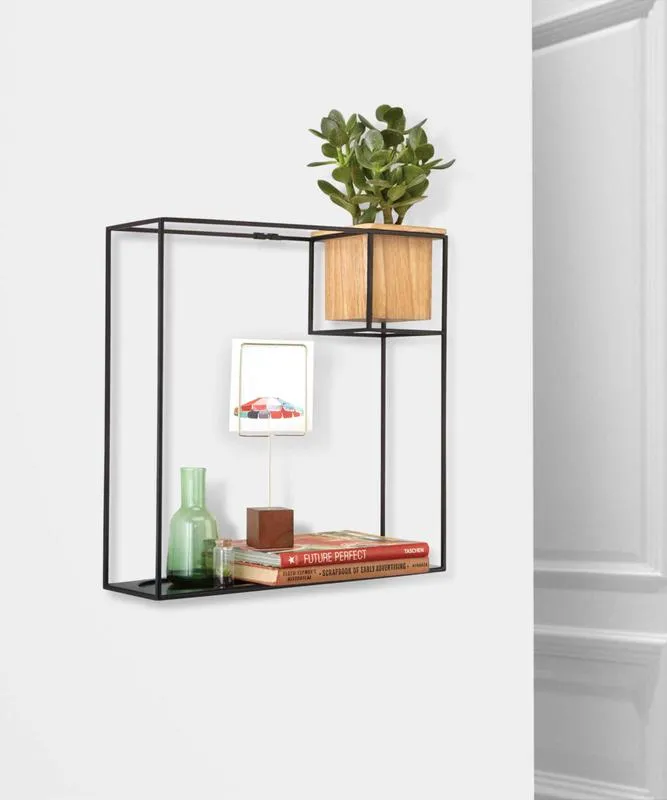 Cubist Shelf - Sand/Black
