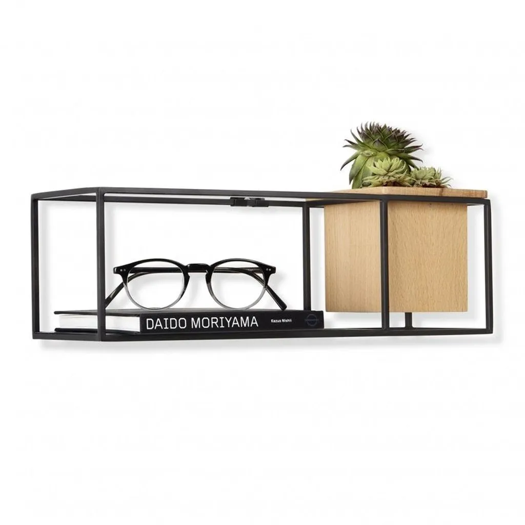 Cubist Shelf - Sand/Black