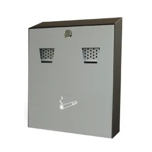 CZ676 Beaumont Powder Coated Wall Mounted Ashbin